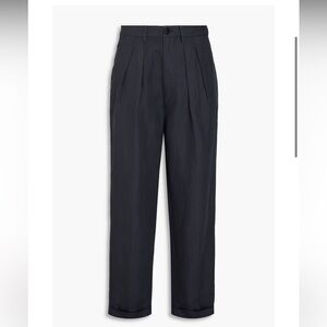 ALEX MILL Pleated twill tapered pants size 4